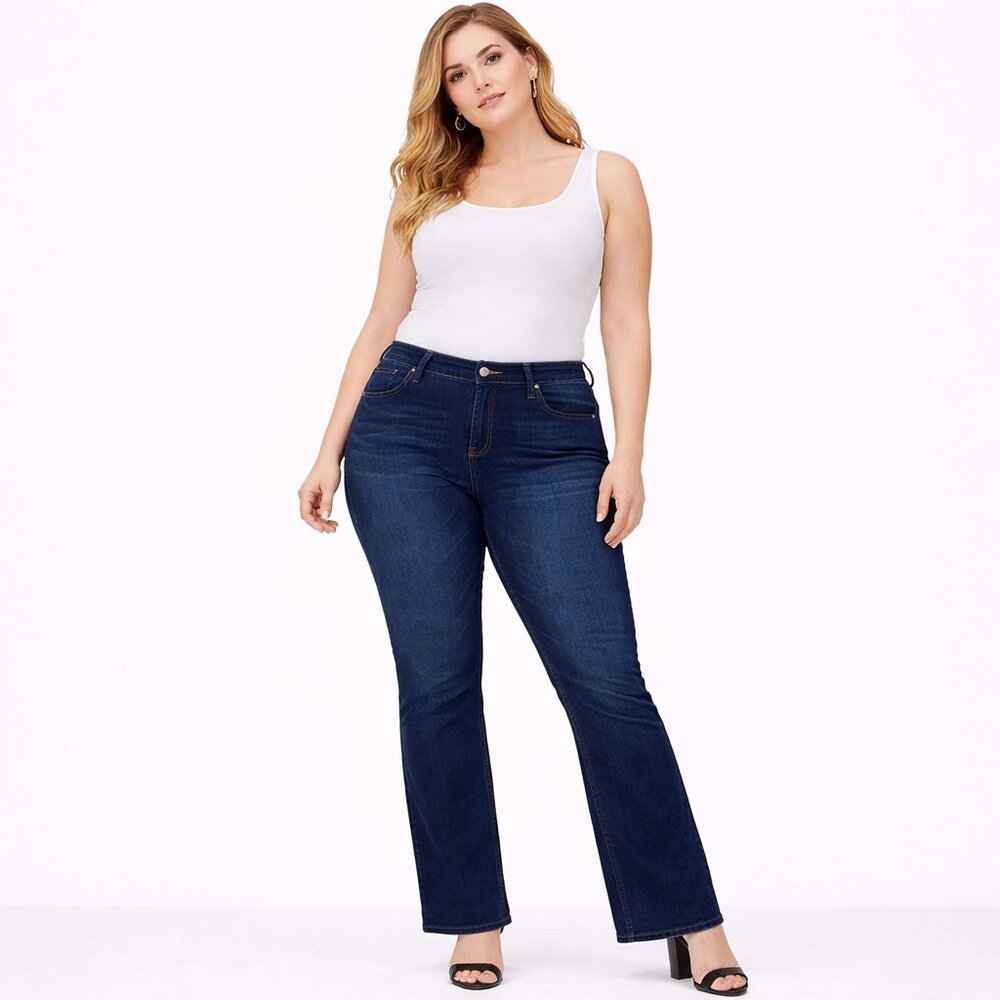 Legendary women's jeans pants boot cut high rise blue Size: 30